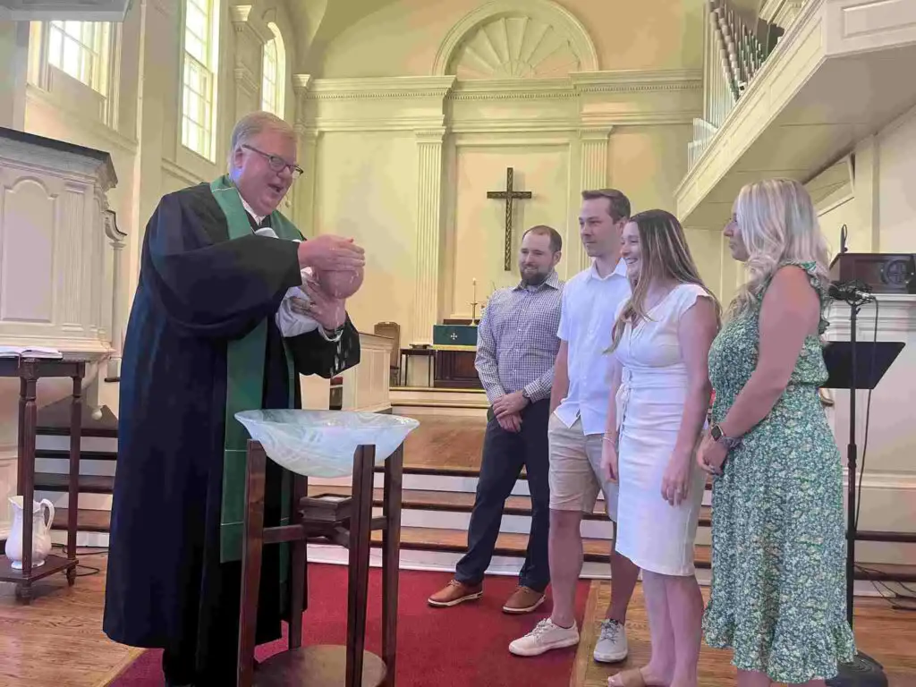 Unforgettable occasion of baptism at First Church of Christ