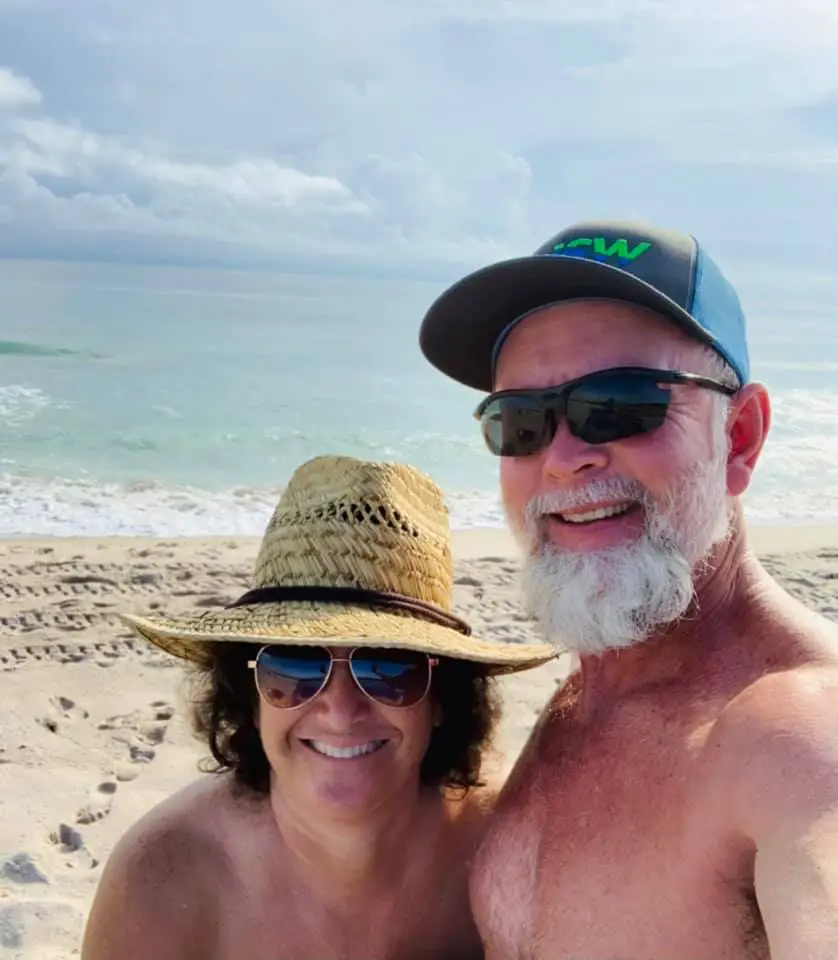 Enjoying Florida's nude beaches