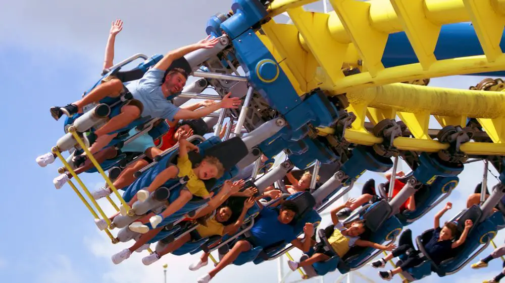 Freedom Flyer rollercoaster at Fun Spot America